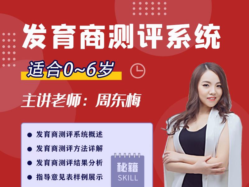 0~6岁儿童发育商测评系统